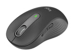 Logitech Signature M650 Wireless Mouse – BT & USB, Graphite, 1-Year Warranty