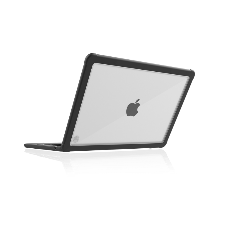 STM Dux Fitted Case for MacBook Air 13" (M4/M3/M2), Black