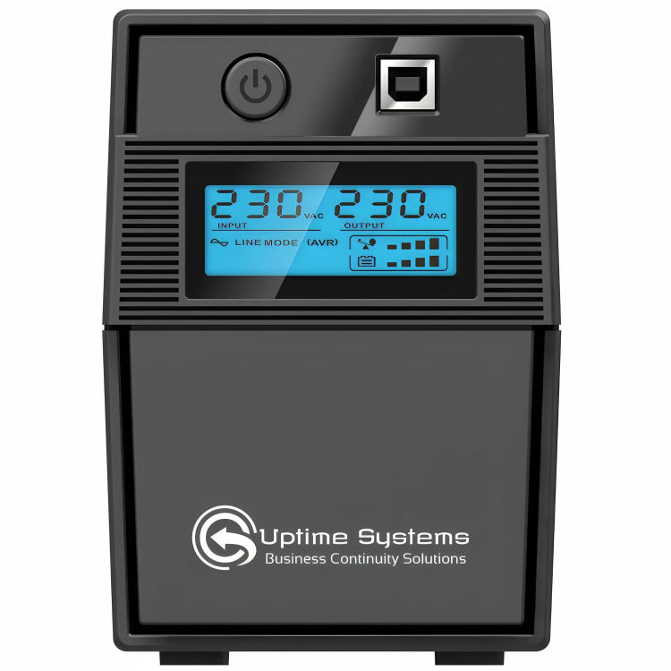 Uptime ELITE Series 850VA Line Interactive Tower UPS with LCD ES850-AVR