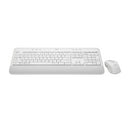 Logitech MK650 Wireless Keyboard & Mouse for Business, LogiBolt/Bluetooth, White