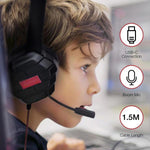Shintaro Rugged Kids Headset with Mic - USB-C, 40mm