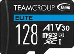 Team Group Elite 128GB Micro SDXC UHS-I U3 V30 A1 Memory Card