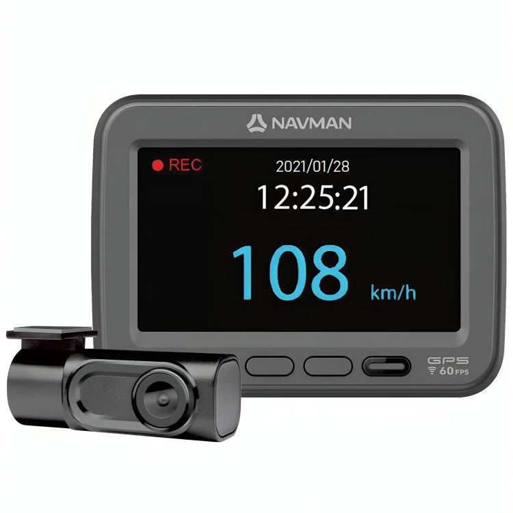 Navman MiVue Speedcam FrontAnd Rear Dash Cam Bundle AA001SPD-32GB