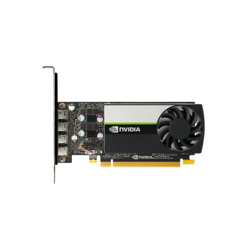 HP NVIDIA Quadro T1000 8GB GDDR6 Graphics Card - N02796-001 with 4xMini DP Cable