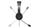 Kensington Hi-Fi USB-A Headphones w/ Microphone/Volume Control For Laptop Black