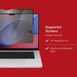 Shintaro 16" MacBook Air Privacy Screen, Magnetic, Anti-Glare, Blue Light