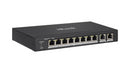 HIKVISION HILOOK TRANSMISSION NS-0310P-60 SWITCH 8 PORT POE, 2XUPLINKS