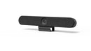 Logitech Rally Bar Huddle Ultra HD Video Bar, Speaker/Mic, Graphite