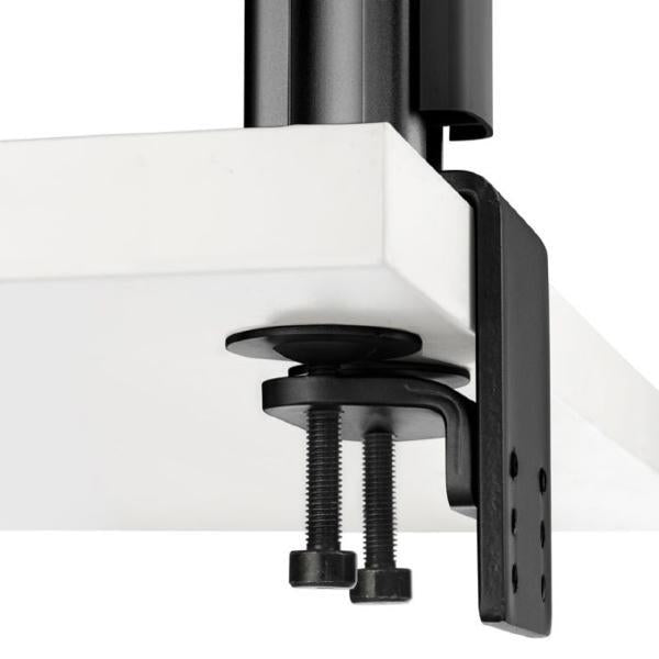 Atdec AWMS-4640 Monitor Arm + 400mm Post, Heavy-Duty F Clamp, Black