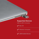 Shintaro 128GB Mini Dual USB-C & USB-A Pocket Drive – USB 3.0