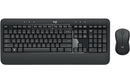 Logitech Wireless Keyboard & Mouse Combo, MK540, Black, USB Receiver