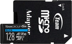 Team Group Elite 128GB Micro SDXC UHS-I U3 V30 A1 Memory Card