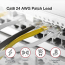 Shintaro Cat6 24 AWG Patch Lead Yellow 15m