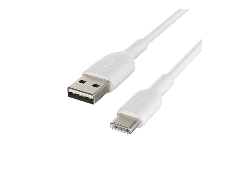 BELKIN 2M USB-A TO USB-C CHARGE/SYNC CABLE, WHITE