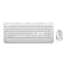 Logitech MK650 Wireless Keyboard & Mouse for Business, LogiBolt/Bluetooth, White