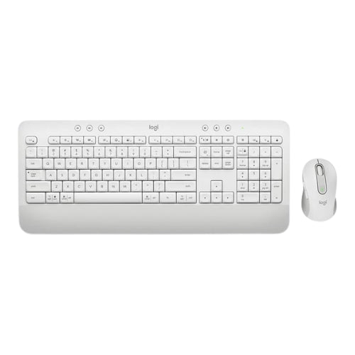 Logitech MK650 Wireless Keyboard & Mouse for Business, LogiBolt/Bluetooth, White