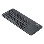 Logitech K400+ Wireless Keyboard w/ Touchpad, Unifying Receiver, Black
