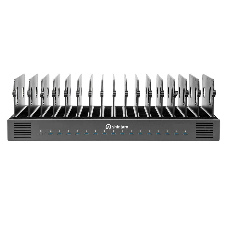 Shintaro 16-Port USB-C PD 3.0 1000W GaN Charging Dock