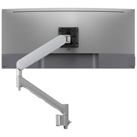 Atdec Single Monitor Dynamic Arm on Wall Channel - Silver