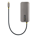 StarTech 0.3m USB-C Multiport Adapter 100W USB 3.0 4K HDMI SD MicroSD