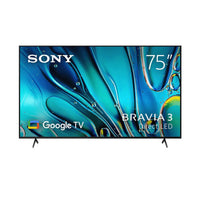 Sony Bravia 3 S30 75" Television 4K UHD, 450 cd/m2 Brightness