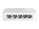 TP-LINK 5-PORT UNMANAGED SWITCH, 10/100(5), WHITE