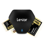 Lexar Professional 3-in-1 USB 3.1 Multi-Card Reader, Fast Data Transfer
