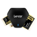 Lexar Professional 3-in-1 USB 3.1 Multi-Card Reader, Fast Data Transfer