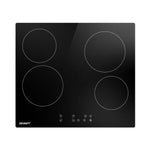 Devanti 60cm Electric Ceramic Cooktop | 4 Burner | Touch Control | 5200W