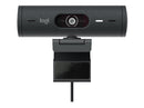 Logitech Brio 505 Webcam 1080p, Auto Framing, Dual Mic, Privacy Shutter