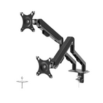 Philips 24" Business Dual Docking Kit – 242B1, 243B1 & Dual Gas Arms Bundle