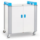 LapCabby 20 Vertical | 20-Device Mobile AC Charging Trolley