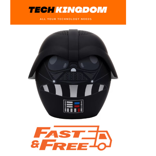 Bigger Bitty Boomers 8 Inch Bluetooth Speaker Star Wars Darth Vader BB-BITTY8VADER