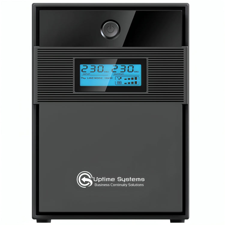 Uptime ELITE Series 1200VA Line Interactive Tower UPS With LCD ES1200-AVR