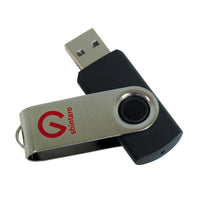 Shintaro 16GB USB-A 3.2 Gen 1 Rotary Pocket Disk