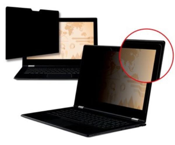 3M Touch Privacy Filter for 15.6" Full Screen Laptop with 3M COMPLY Flip Attach