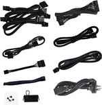 EVGA 550 GT, 80 Plus Gold 550W, Fully Modular, Auto Eco Model, 1x EPS, 2x PCI-E, 6x SATA, 3x Molex