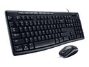 Logitech MK200 Wired Keyboard & Mouse Combo, Media Keys