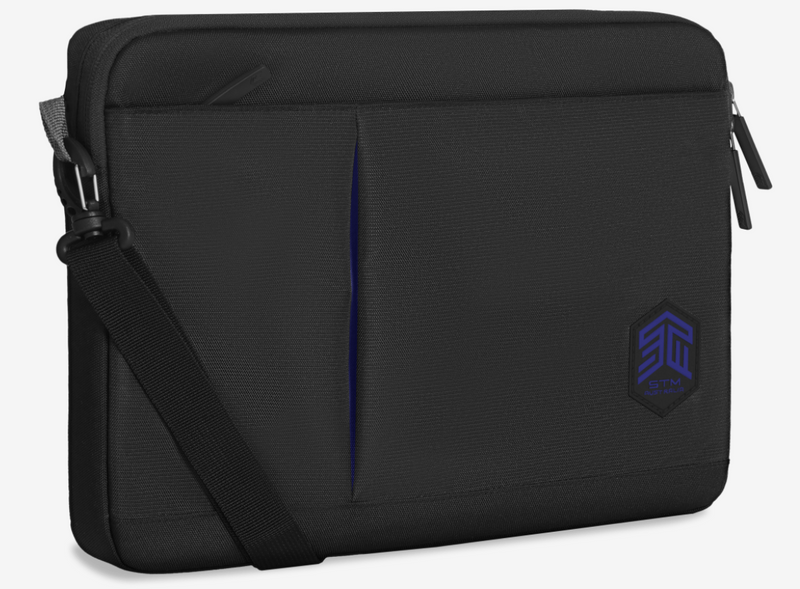STM Blazer 2023 Laptop Sleeve, Fits up to 14", Black, 3Yr Warranty