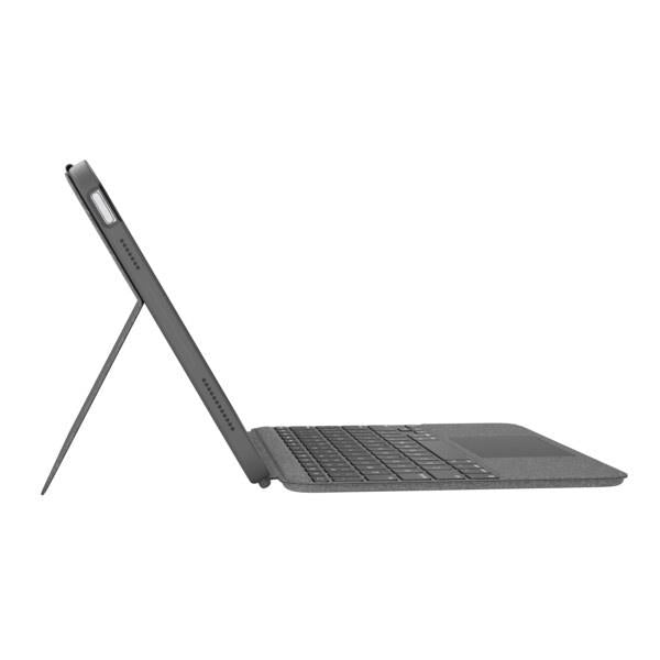 Logitech Combo Touch for iPad 10.2" (7th–9th Gen), Apple Pen Holder, 1Yr Wty