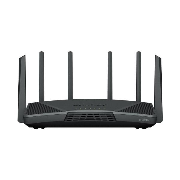 Synology RT6600ax Wi-Fi 6 Tri-Band Router, 1.8GHz, 1GB DDR3