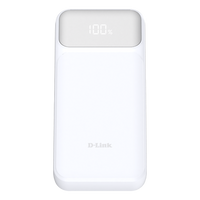 D-Link 20000 mAh Power Bank with USB-A and two USB-C ports