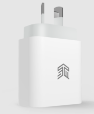 STM 20W USB-C POWER ADAPTER PLUG WHITE