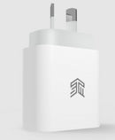 STM 20W USB-C POWER ADAPTER PLUG WHITE
