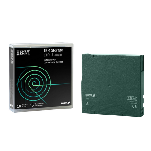 IBM LTO-9 Data Cartridge – 18TB Native / 45TB Compressed