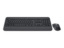 Logitech MK650 Wireless Keyboard & Mouse, LogiBolt/Bluetooth, Graphite