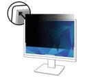 3M Privacy Filter for 19" Monitor with Adhesive Strips and Slide Mounts