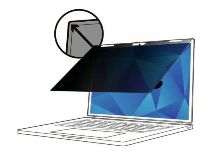 3M Privacy Filter for 16" Apple MacBook Pro 2019 - 2021 Flip Attach