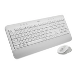 Logitech MK650 Wireless Keyboard & Mouse for Business, LogiBolt/Bluetooth, White