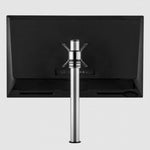 Atdec Single Monitor Short Arm Mount – Post Mount, 8kg Max Load